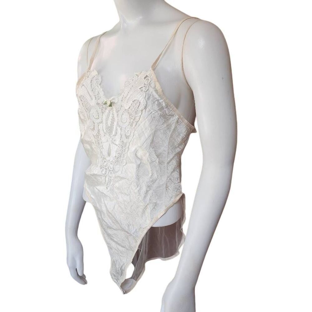 Vintage Cinema Etoile Cream Babydoll (M)